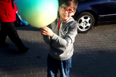 Tęczowa Wata Cukrowa