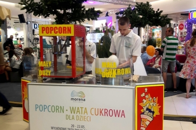Wata Cukrowa & Popcorn Gdańsk Morena