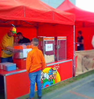 Boksy z Watą Cukrową i Popcornem - impreza zorganizowana...